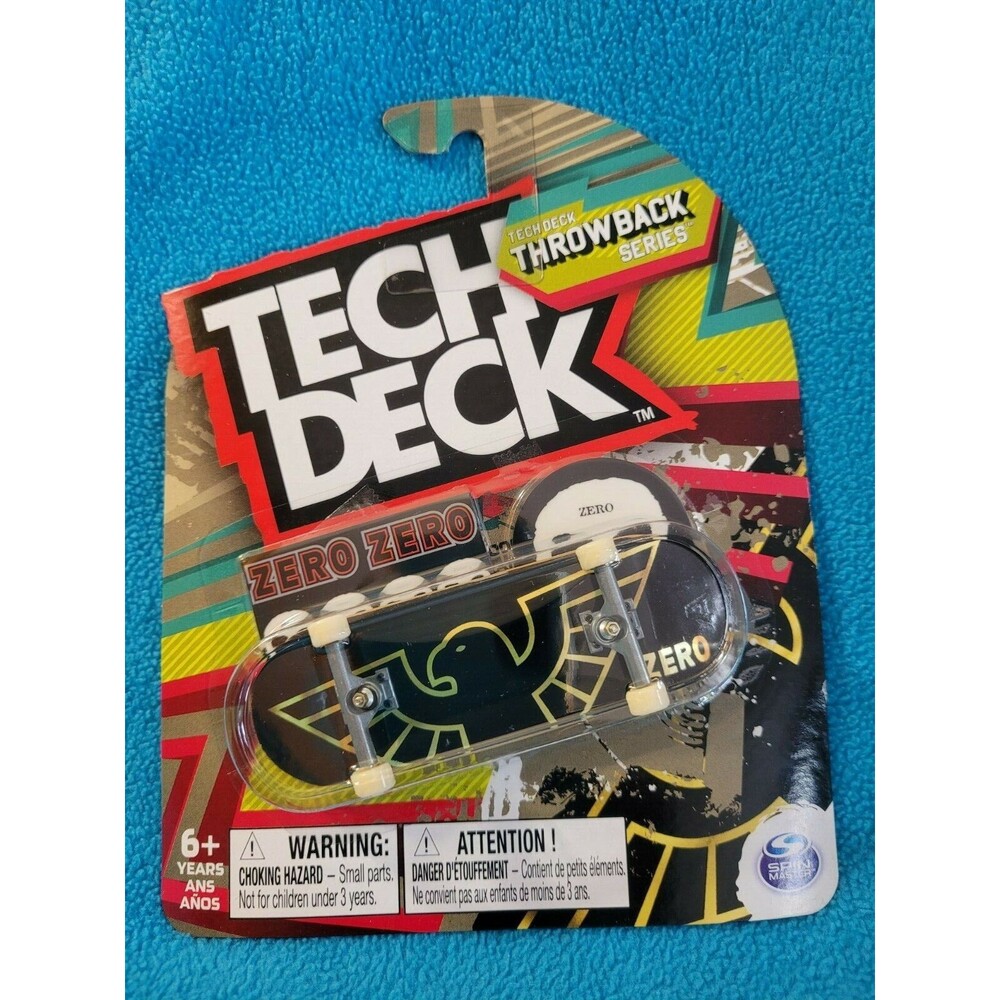 TECH DECK ZERO ULTRA RARE Throwback Series Fingerboard Skateboard